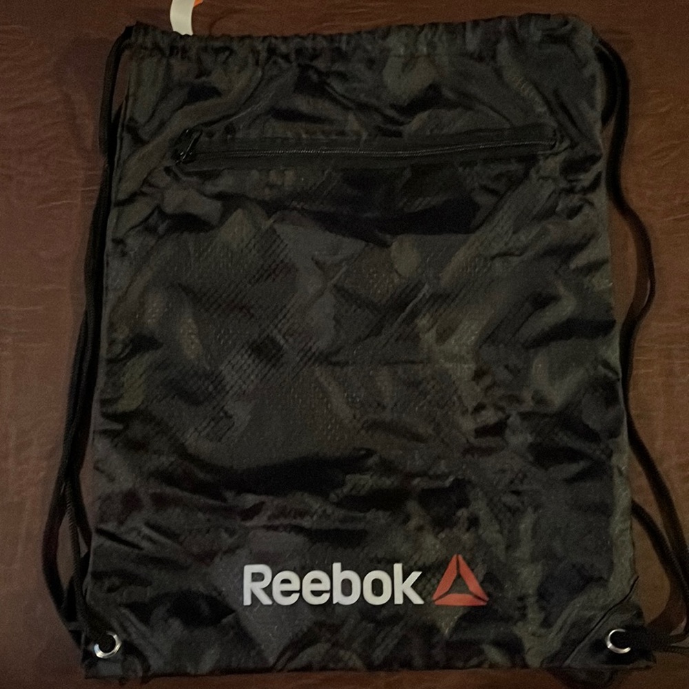 Reebok drawstring backpack.